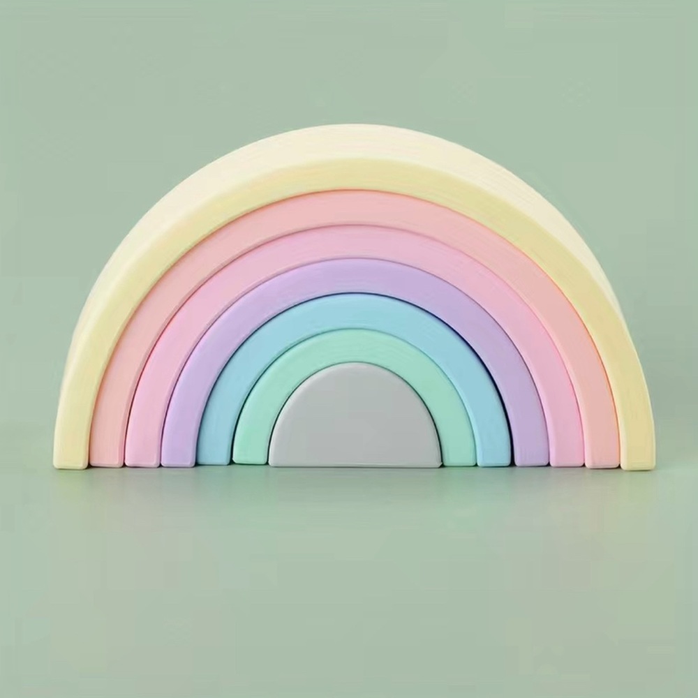 Silicone Stacking Rainbow​